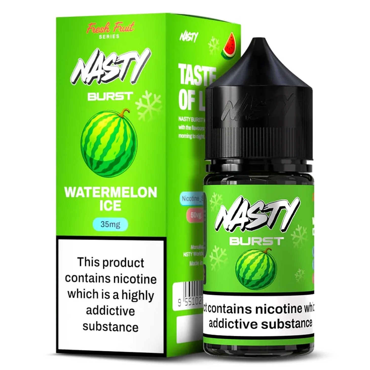 Nasty Burst Watermelon Ice Salt E-Liquid